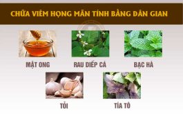 Chữa viêm họng mãn tính bằng dân gian