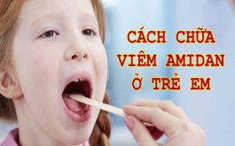 Cách chữa viêm amidan ở trẻ em