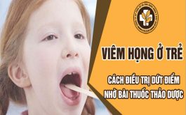 Viêm họng ở trẻ em