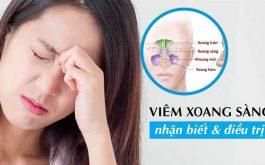 Viêm xoang sàng trước, sau