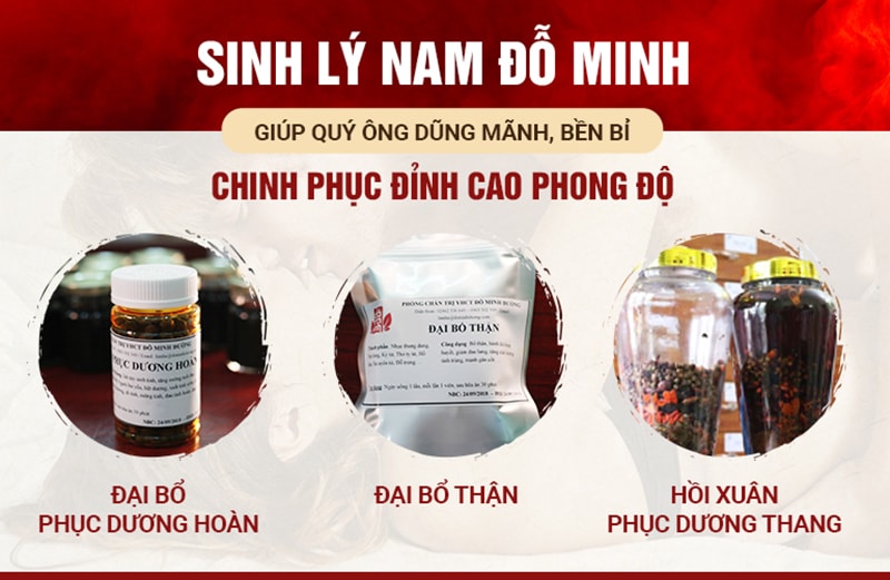 Bài thuốc Sinh lý nam Đỗ Minh được bào chế hiện đại, tiện lợi với nam giới