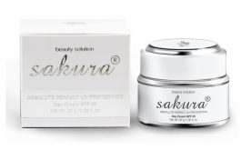 Kem trị nám Nhật Bản Sakura Absolute Perfect UV Protection Day Cream vừa trị nám vừa chống nắng dưỡng da