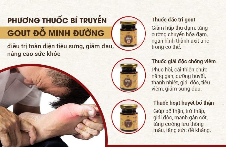 Bài thuốc Gout Đỗ Minh