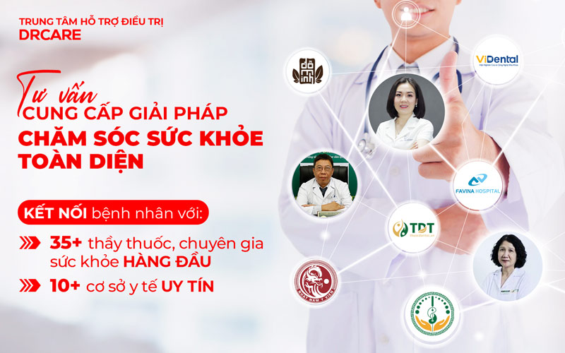 DrVitamin sở hữu Trung tâm hỗ trợ điều trị DrCare