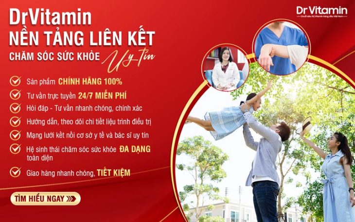 DrVitamin -Chăm sóc sức khỏe cho cả gia đình