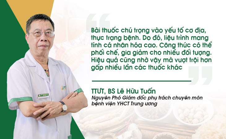 Chuyên gia đánh giá cao tính cá nhân hóa của bài thuốc