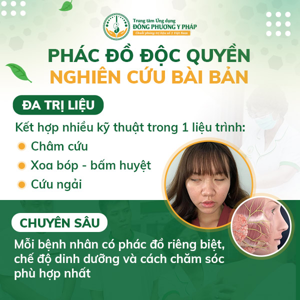 Đông Phương Y Pháp ứng dụng Phác đồ đa trị liệu một cách chuyên sâu, cho hiệu quả chữa liệt 7 rất khả quan