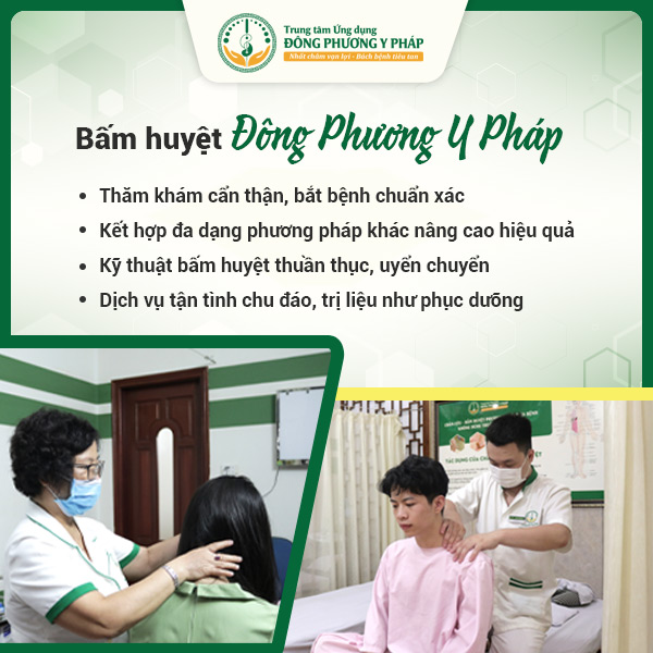 Ưu điểm nổi bật khi bấm huyệt tại Đông Phương Y Pháp