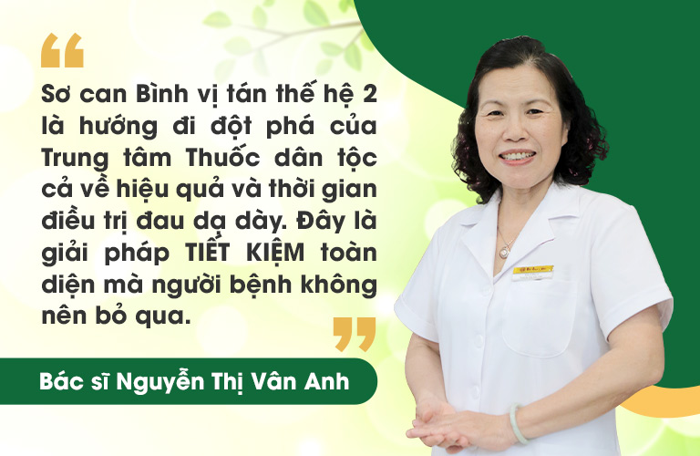 Sơ Can Bình Vị Tán Thế Hệ 2 Trị Bệnh Dạ Dày Chuyên Sâu, Hoàn Chỉnh