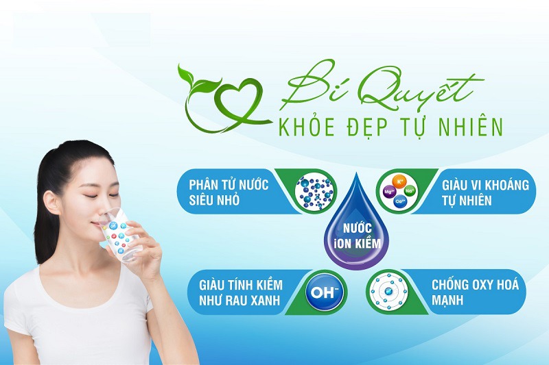 Nước kiềm có nhiều đặc tính mà loại nước thông thường không sở hữu