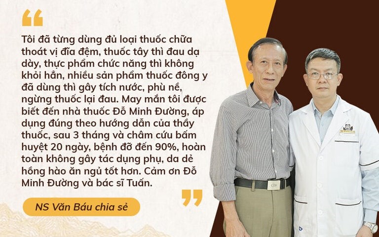 Nghệ Sĩ Văn Báu Chia Sẻ Quá Trình "ĐẨY LÙI" Thoát Vị Đĩa Đệm Tại Đỗ Minh Đường