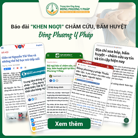 Nhiều đầu báo đưa tin về phương pháp bấm huyệt chữa bệnh tại Đông Phương Y Pháp