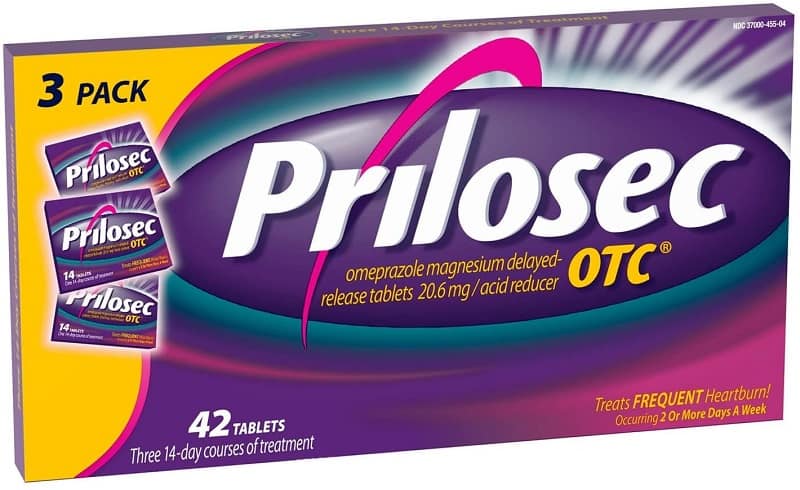 Thuốc chữa đau dạ dày cho trẻ em Prilosec OTC