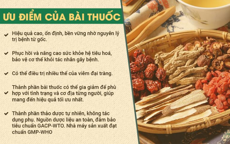 Bài thuốc Đông y chữa viêm đại tràng tận gốc Tiêu thực Phục tràng hoàn