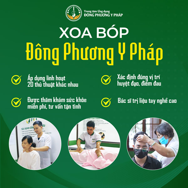 Ưu điểm của xoa bóp, bấm huyệt tại Đông Phương Y Pháp