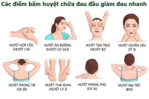 Xoa bóp - bấm huyệt - vật lý trị liệu chữa đau đầu