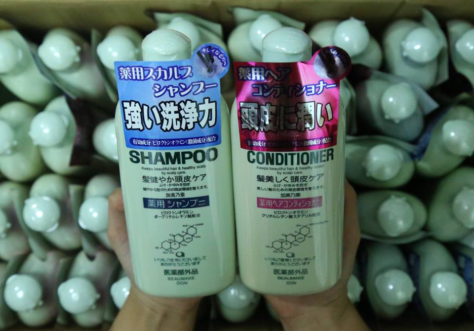 Dầu xả trị rụng tóc Kaminomoto Medicated Hair Conditioner B&P 300ml - Mỹ Phẩm Nhật Bản Nội Địa Xách Tay Chính Hãng Uy Tín Nhất